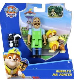 Legetøjsfigurer - Rubble & Mr. Porter>Paw Patrol Discount