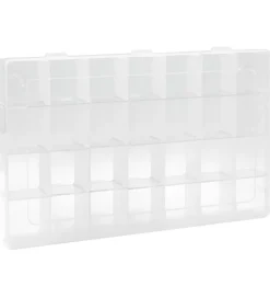 Opbevaringsboks Til Perler - 34,5x21,5 cm - 28 Rum>Pearl N Fun Discount