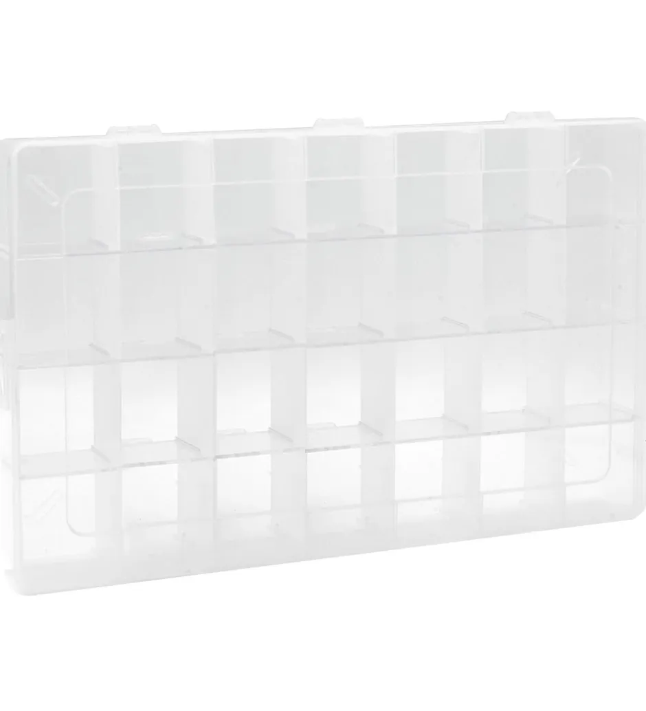 Opbevaringsboks Til Perler - 34,5x21,5 cm - 28 Rum>Pearl N Fun Discount