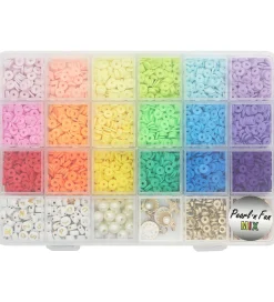 Perler - Smykkesæt - Regnbuefarvet>Pearl N Fun Clearance