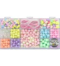 Perler - Smykkesæt - Pastel>Pearl N Fun