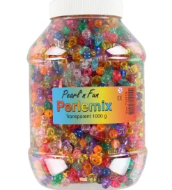 Pearl'n Fun Perler - 1000 gram - Transparent>Pearl N Fun Hot