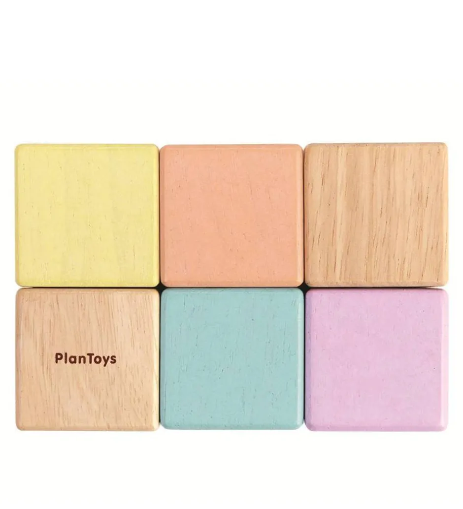 Aktivitetsklodser - Pastel>PlanToys Best