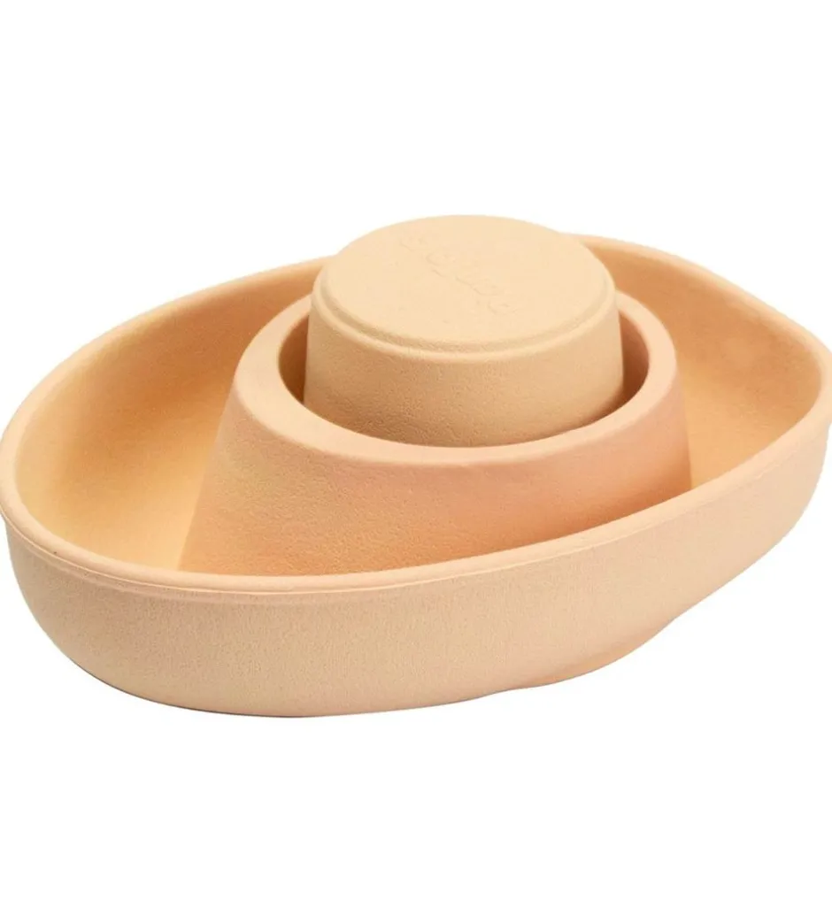 Badelegetøj - Naturgummi - Speedbåd/Ubåd - Pastelorange>PlanToys Online
