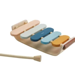Musikinstrument - Træ - Oval Xylofon>PlanToys Hot