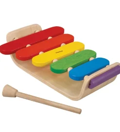 Oval Xylofon - Multifarvet>PlanToys Hot