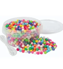 Perler - Små Glimmer Perler - 6 mm - 700 Stk>Playbox Outlet