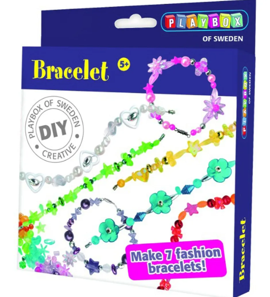 Perlesæt - 200 stk - Armbånd>Playbox Sale