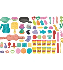 Modellervoks - 50 Dele - Brunch Time Playset>Play-Doh Outlet
