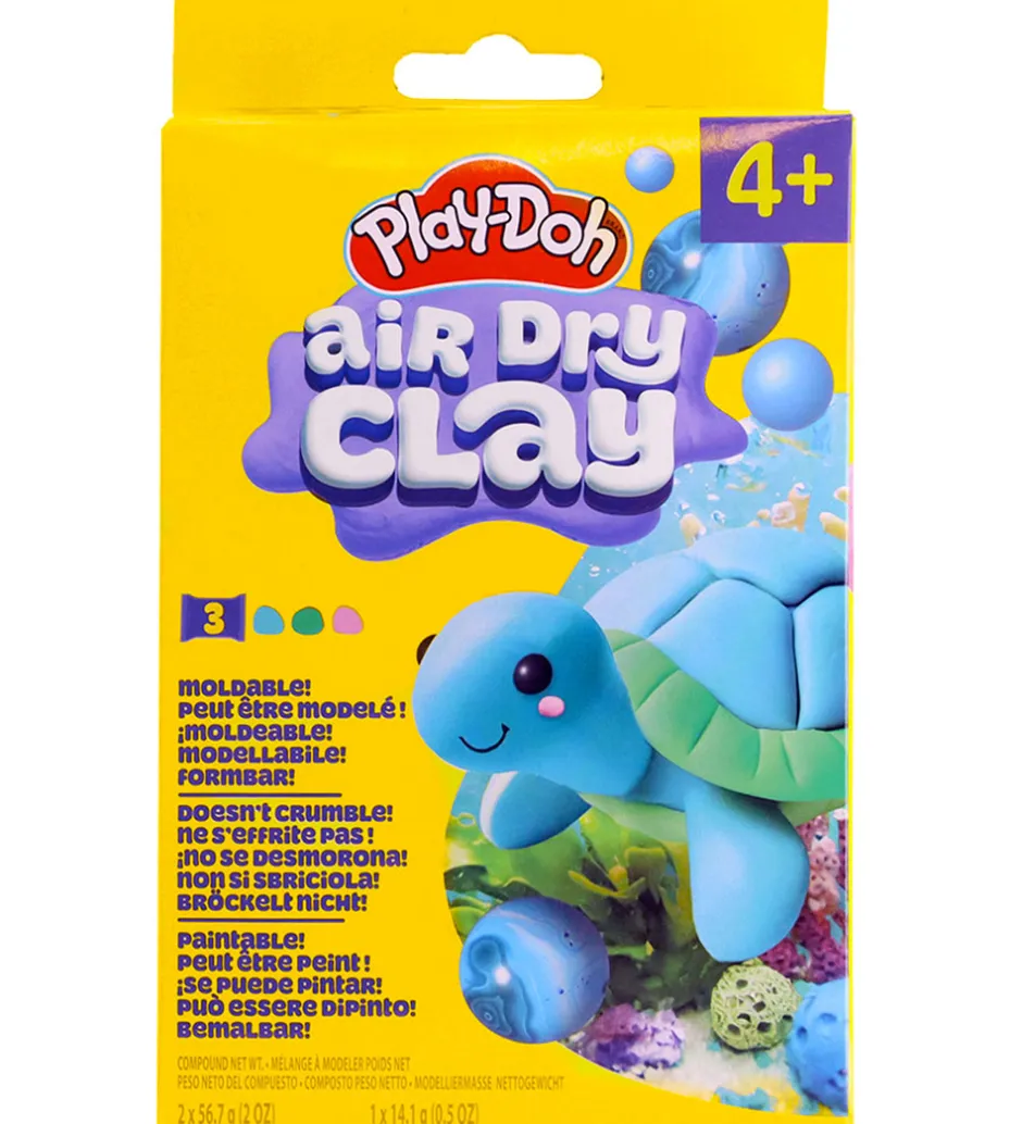 Modellervoks - Air Dry Clay - Skildpadde>Play-Doh Online