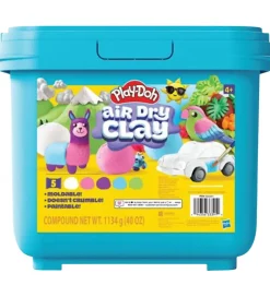 Modellervoks - Air Dry Clay - 5-pak - Color Tub>Play-Doh Hot