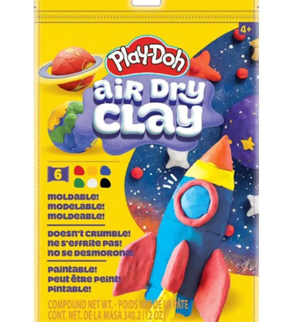 Modellervoks - Air Dry Clay - Multi Color Bag - 340g>Play-Doh