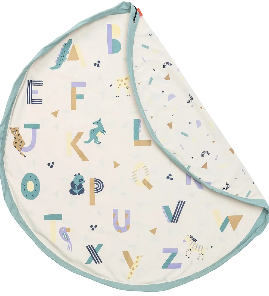 Legetøjstæppe - Ø: 140 cm - Animal Alphabet>Play&Go Hot