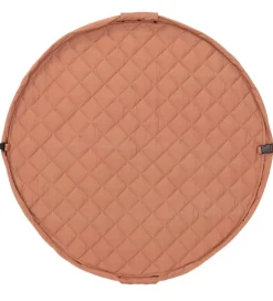Legetøjstæppe - Ø120 - Soft Organic - Tawny Brown>Play&Go Outlet