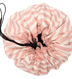 Legetøjstæppe - Ø140 - Stripes New Pink>Play&Go Discount