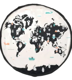 Legetøjstæppe - Ø140 cm - Worldmap><noscript><img width=