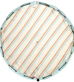 Legetøjstæppe - Outdoor - Ø140 cm - Stripes>Play&Go Sale