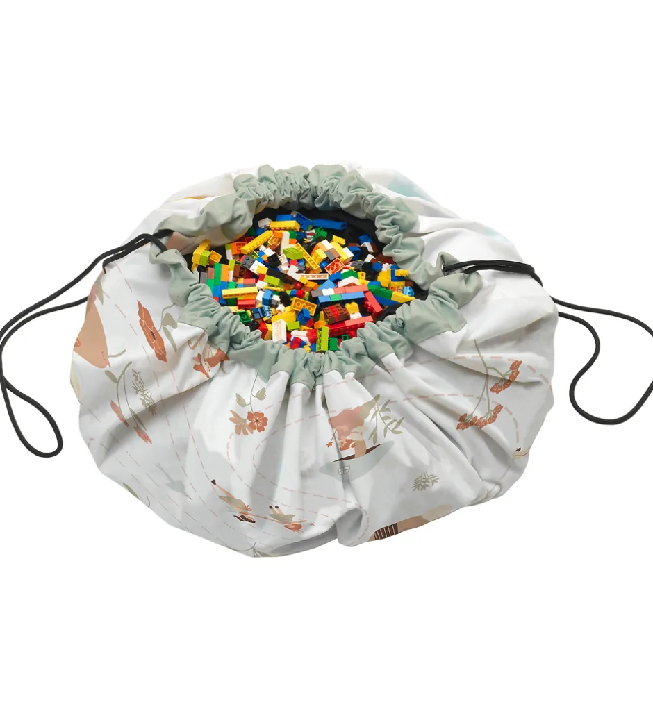 Legetøjstæppe/Opbevaring - 140 cm - 2-i-1 - Fairy World>Play&Go Outlet