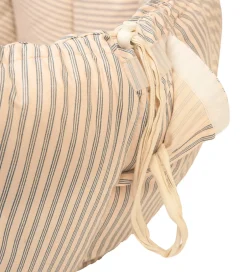 Legetæppe - 3-i-1 - Ø130 cm - Bloom Stripes Blue><noscript><img width=