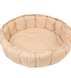Legetæppe - 3-i-1 - Ø130 cm - Bloom Stripes Brown>Play&Go Discount