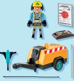 Action Heroes - Byggearbejder - 71752 - 14 Dele>Playmobil