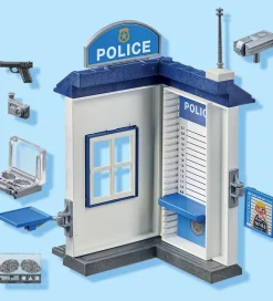 Action Heroes - Politirum - 71733 - 38 Dele>Playmobil New