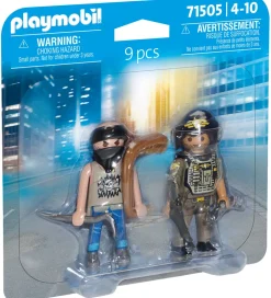 Duopack - SWAT & Røver - 71505 - 9 Dele>Playmobil Hot