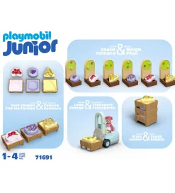 Junior - Økologisk Markedsbod og... - 71691 - 17 Dele><noscript><img width=
