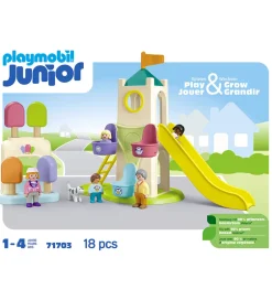 Junior - Oplevelsestårn Med Isbod - 71703 - 18 Dele>Playmobil Sale