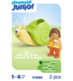 Junior - Sneglevippe Med Raslefunk... - 71699 - 2 Dele>Playmobil New