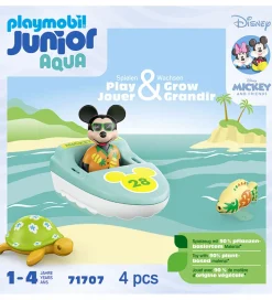 Junior Aqua - Disney - Mickey's Bå... - 71707 - 4 Dele>Playmobil New