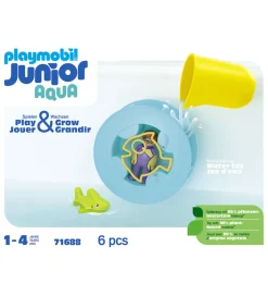 Junior Aqua - Vandhjulet Med Babyhaj - 71688 - 6 Dele>Playmobil Outlet