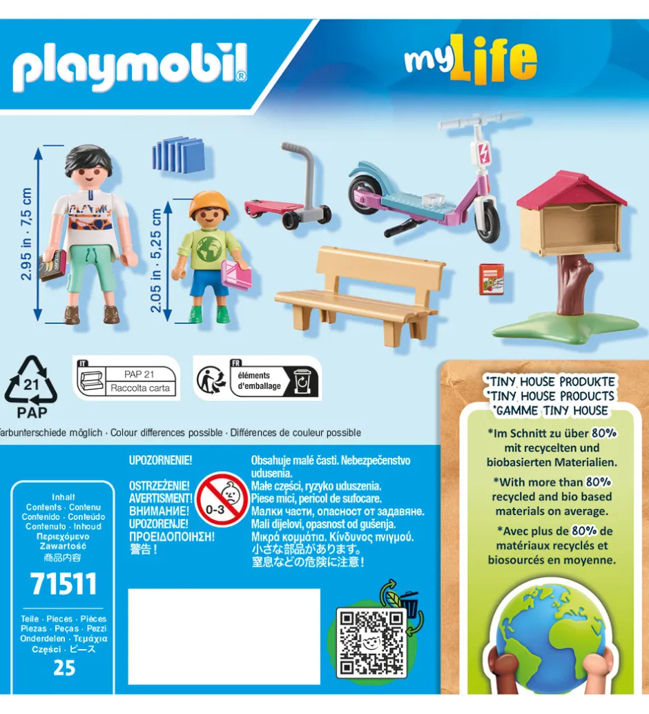 My Life - Bogbytte for Bogorme - 71511 - 25 Dele>Playmobil Clearance