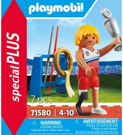 SpecialPlus - Paralympisk Spydkaster - 71580 - 7 Dele>Playmobil Outlet