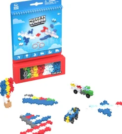 Aktivitetssæt - Puzzle By Number - 125 stk. - Transpor>Plus-Plus Discount