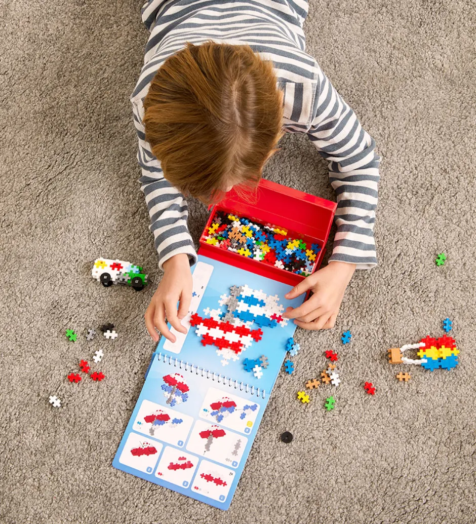 Aktivitetssæt - Puzzle By Number - 125 stk. - Transpor>Plus-Plus Discount