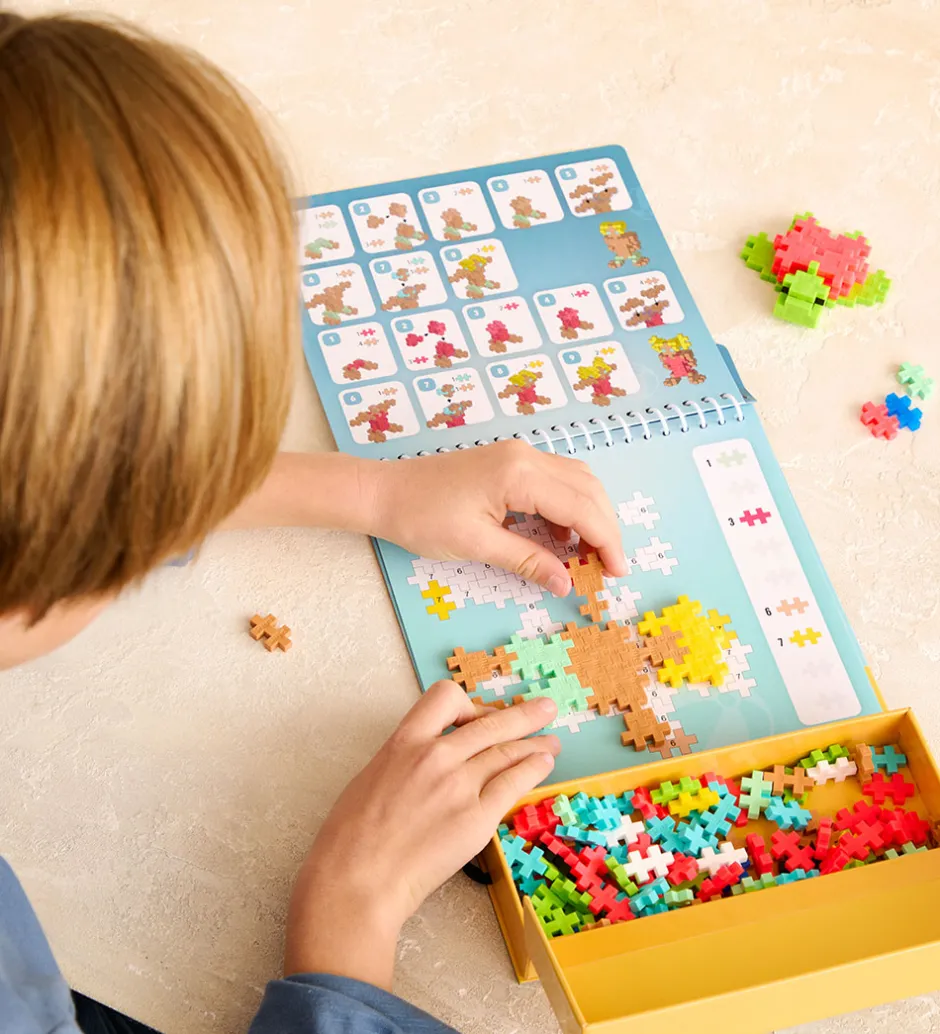 Aktivitetssæt - Puzzle By Number - 125 stk. - Havet>Plus-Plus Hot