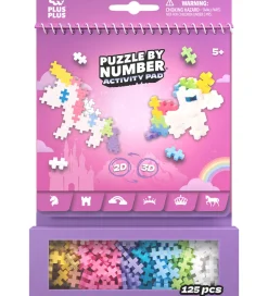 Aktivitetssæt - Puzzle By Number - 125 stk. - Eventyr>Plus-Plus Clearance