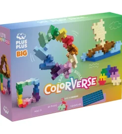 Big - Learn To Build - 60 stk - Colorverse>Plus-Plus Hot