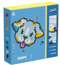 Puzzle By Number - 500 stk. - Puppy>Plus-Plus Sale