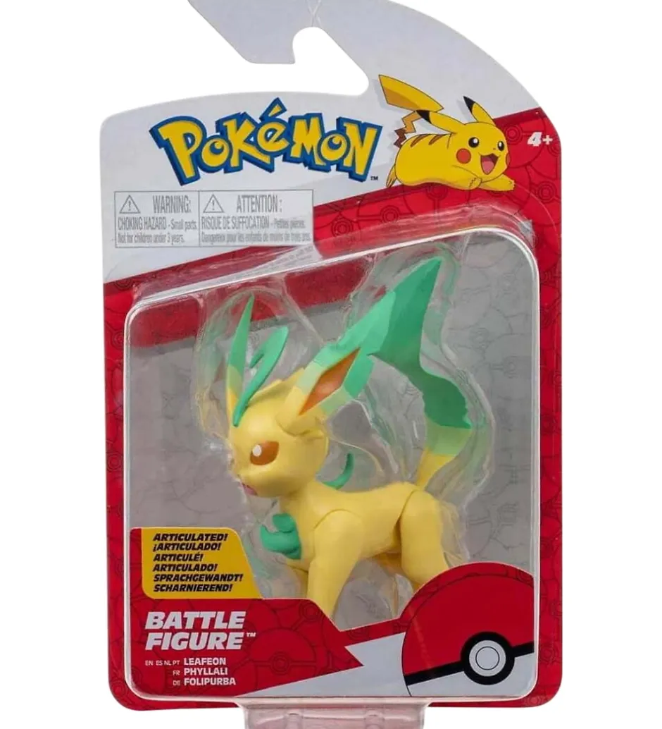 Figur - Battle Figure - Leafeon>Pokémon Sale