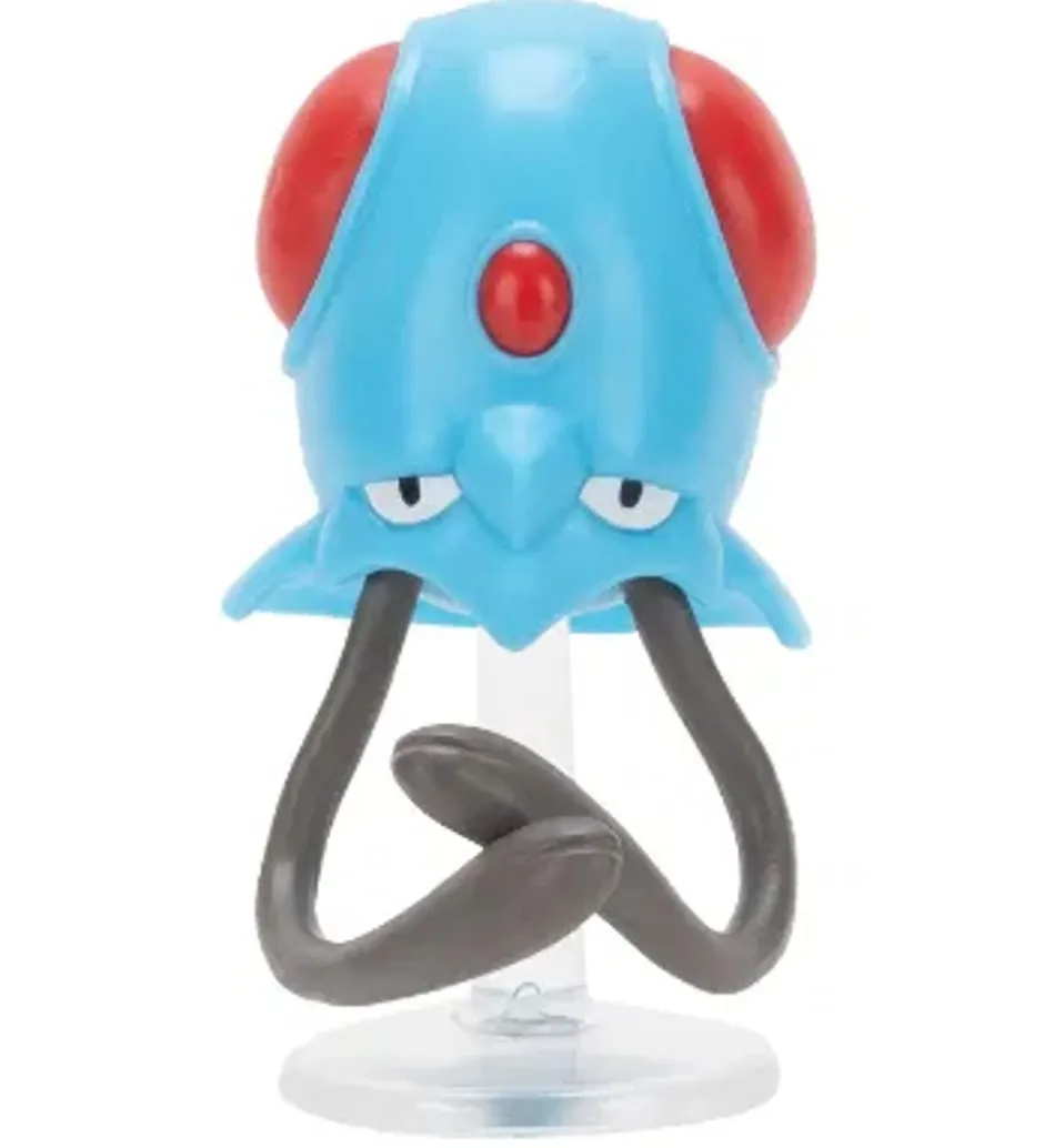 Figur - Clip 'N' Go - Tentacool m. Dive Ball>Pokémon New