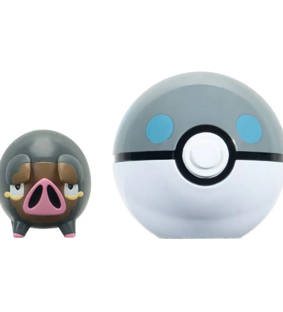 Figur - Clip N Go - Lechonk m. Heavy Ball>Pokémon Discount