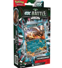 Samlekort - Battle Deck - Houndoom ex>Pokémon