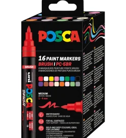 Tuscher - PC5BR - 16 stk. - Multifarvet>Posca Best