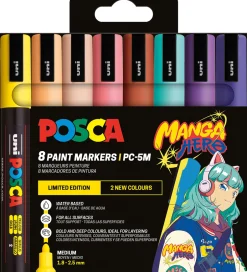 Tuscher - PC-5M - 8 stk. - Manga Hero>Posca Outlet