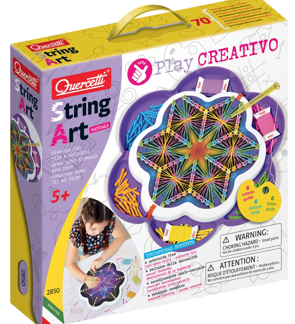 Kreasæt - String Art Mandala - 2850>Quercetti Online