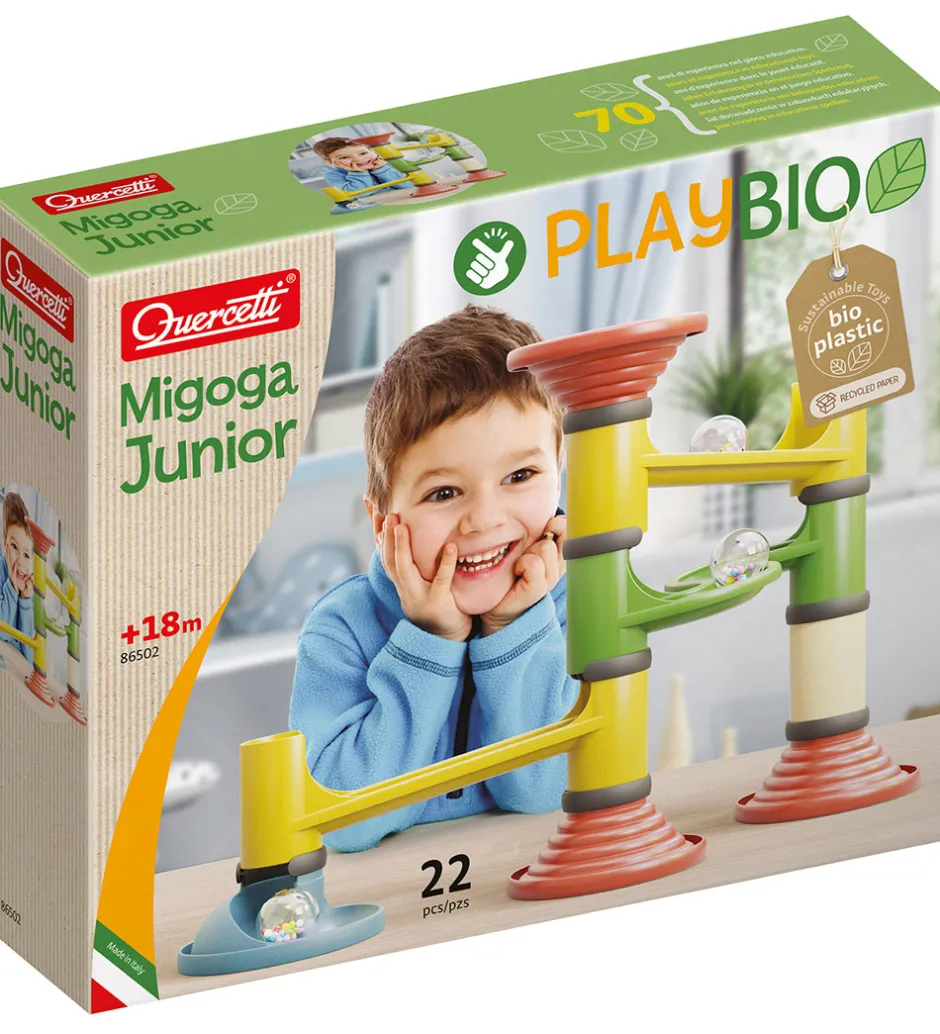 Kuglebane - Migoga Junior PlayBio - 22 Dele - 86502>Quercetti Online