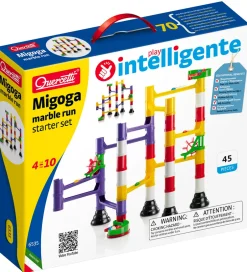 Kuglebane - Migoga Marble Run Starter Set - 45 Dele ->Quercetti
