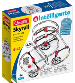 Kuglebane - Skyrail Starter Set Rollercoster - 94 Dele>Quercetti New